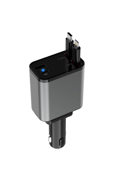 3 IN 1 CAR CHARGER