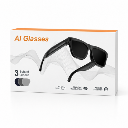 AI Smart Glasses with HD Camera