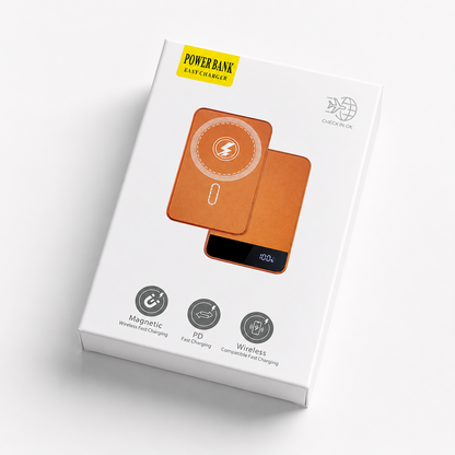 Magnetic Wireless Power Bank – 10000mAh